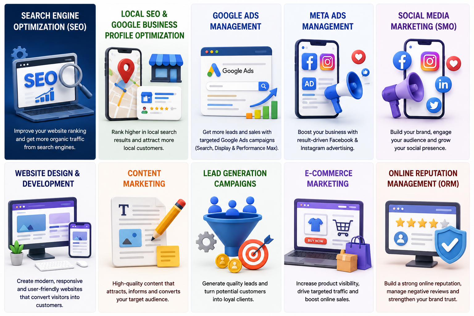 Digital Ashwani provides SEO, Local SEO, Google Ads, Meta Ads screenshot 1
