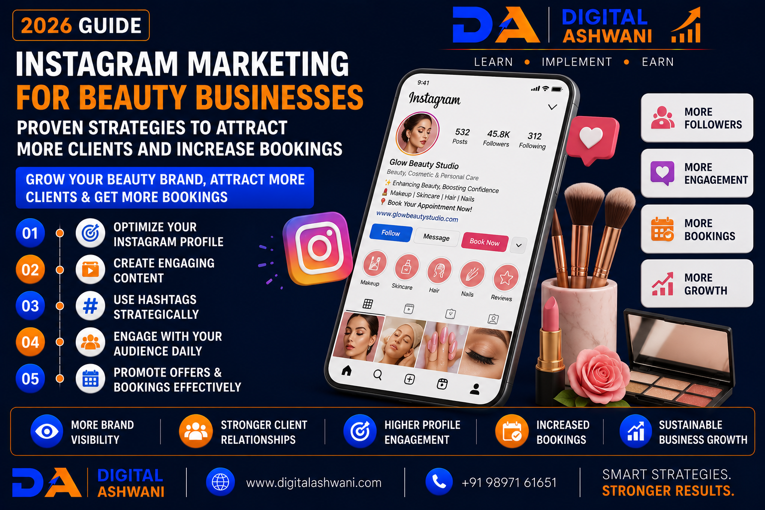 Instagram Marketing for Beauty Businesses: Proven Strategies to Attract More Clients and Increase Bookings (2026 Guide)