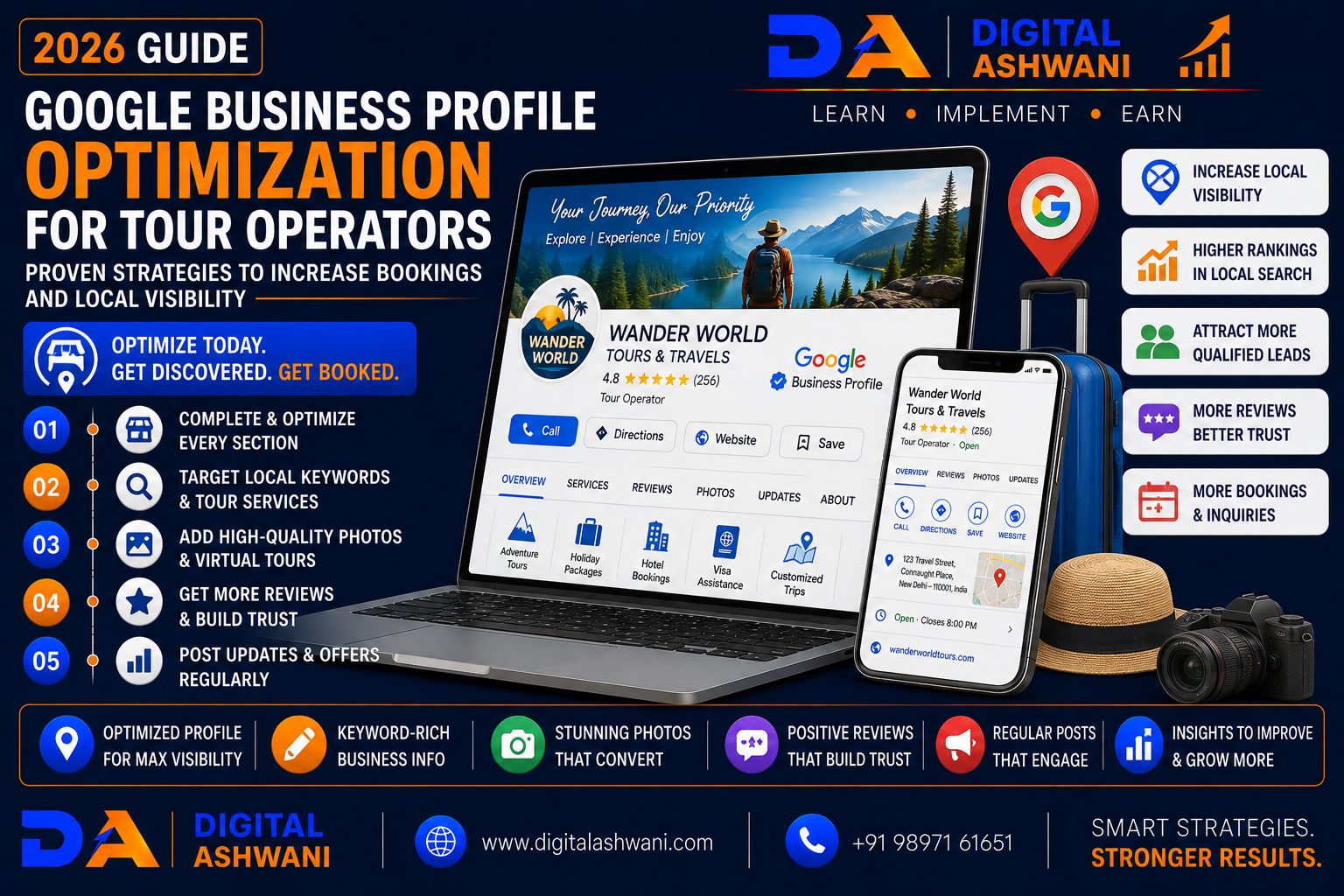 Google Business Profile Optimization for Tour Operators: 15 Proven Strategies to Increase Bookings and Local Visibility (2026 Guide)