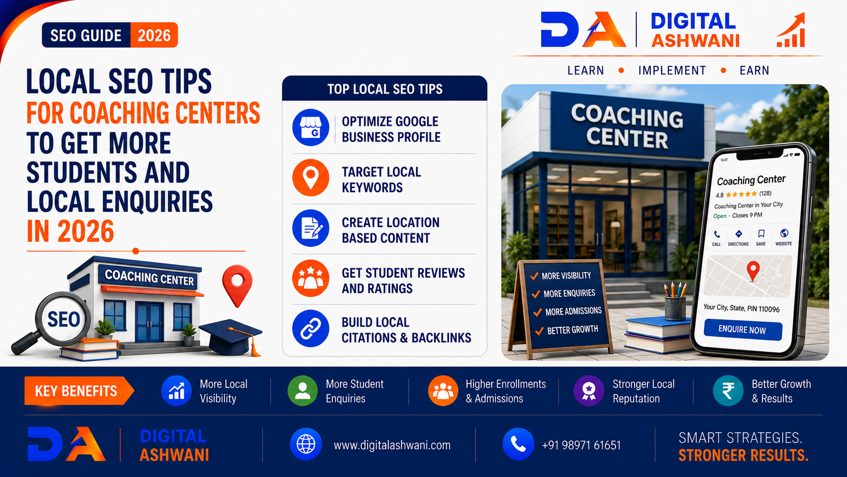 Local SEO Tips for Coaching Centers to Get More Students and Local Enquiries in 2026